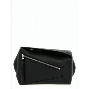 Loewe Geometric Calf Leather Crossbody Bag With Silver Hardware - NWT